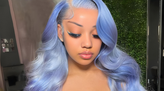 Bold and Beautiful: Embracing Confidence with Blue Lace Front Wigs