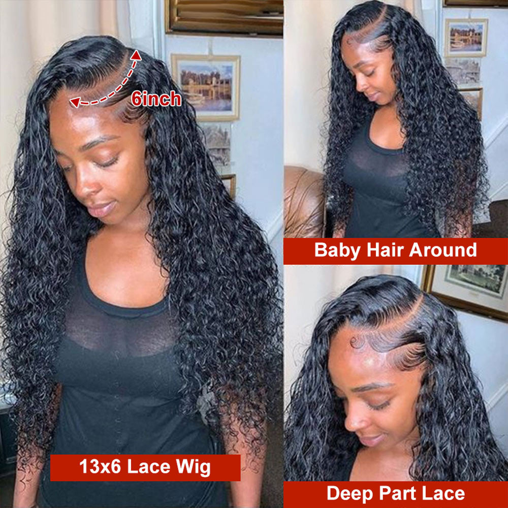 Peruvian Deep Wave Wig - Lace Front or Closure