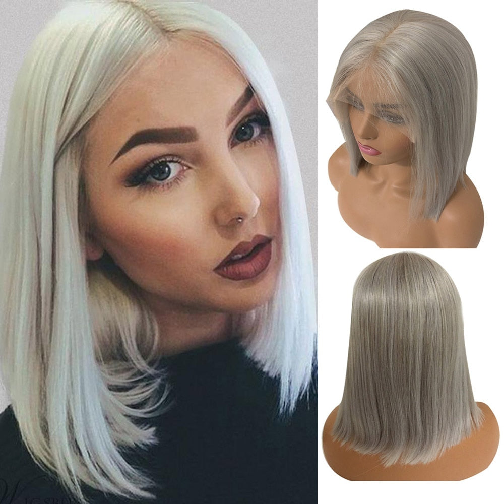 Various Color T Part Bob Wigs with Baby Hair