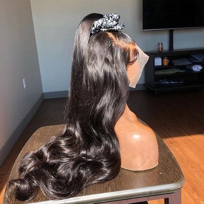 Body Wave Natural Color Wig - 360 or Lace Frontal