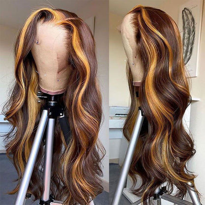 Brazilian Body Wave Human Hair -  Natural or Highlighted Honey Blonde