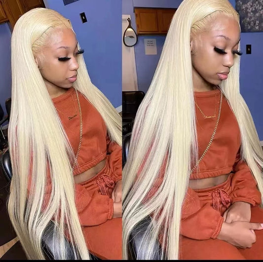 Bone Straight Lace Front - Blonde or Black